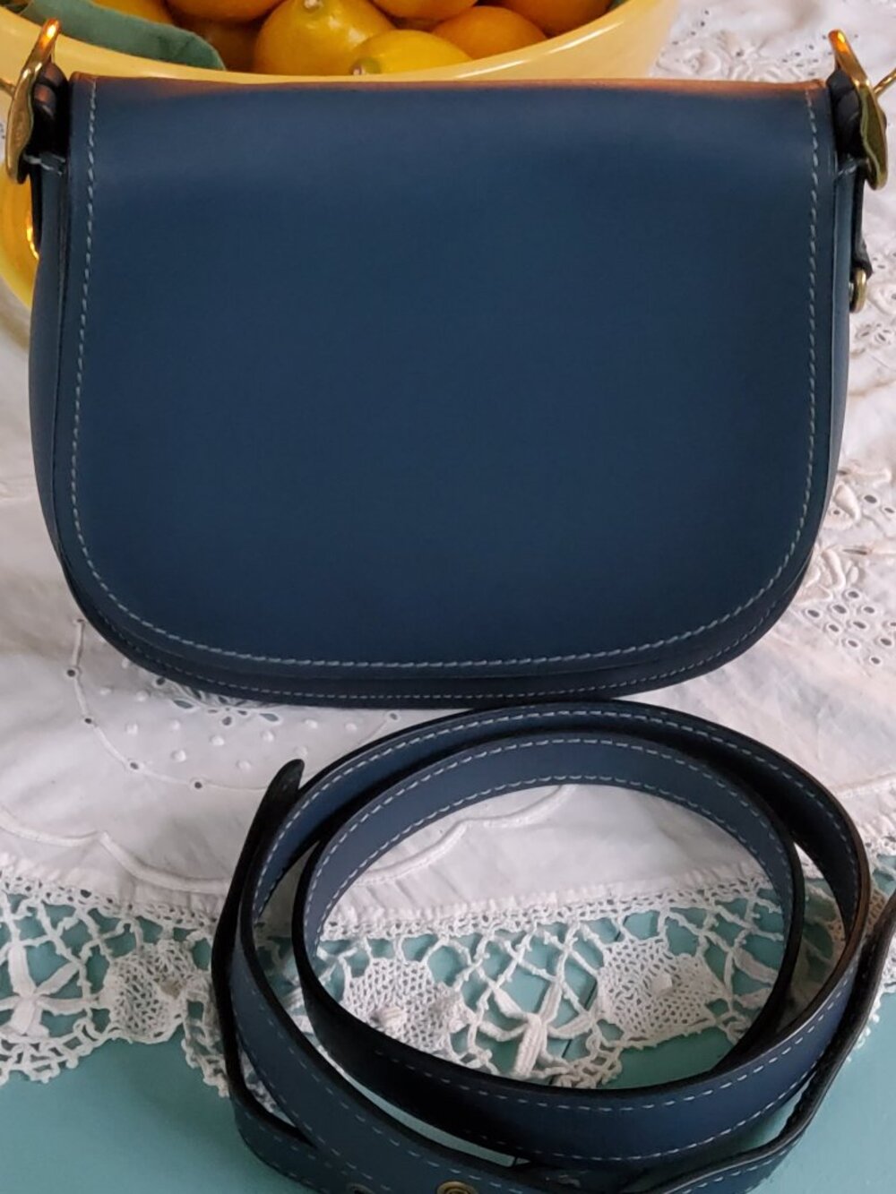 Coach Originals 1941 Saddle Crossbody in Denim Blue 20116